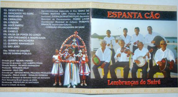 CD do Espanta Cão. presente do Seu Camargo